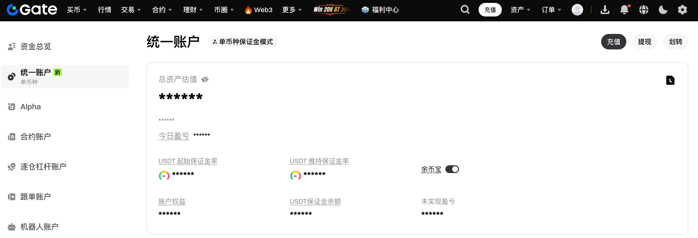 Mode Margin Mata Uang Tunggal