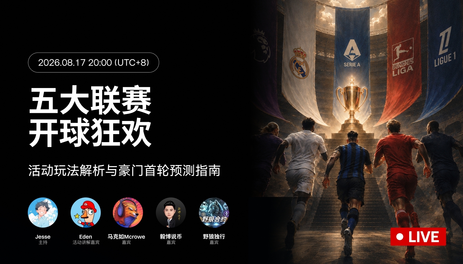 五大聯賽開球狂歡:活動玩法解析與豪門首輪預測指南