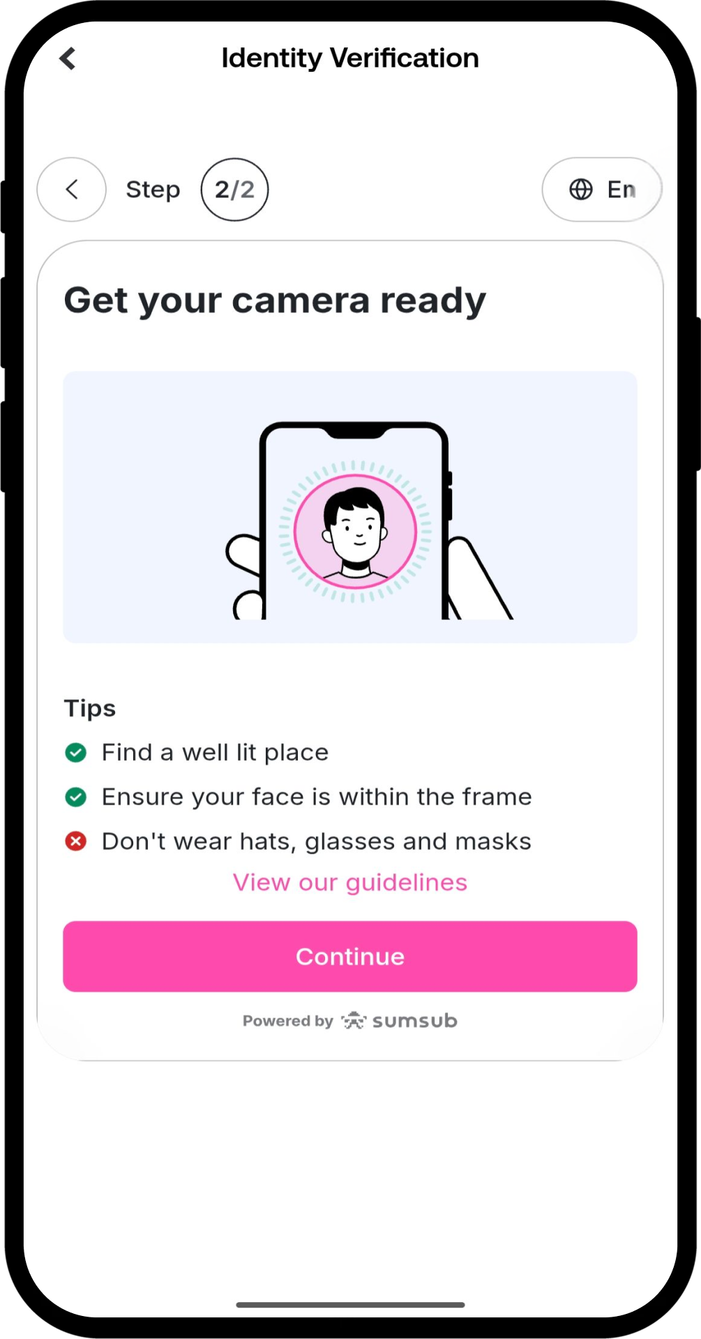录入您的身份证件、人脸信息、地址信息