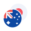 AUDJPY (AUD/JPY) logo