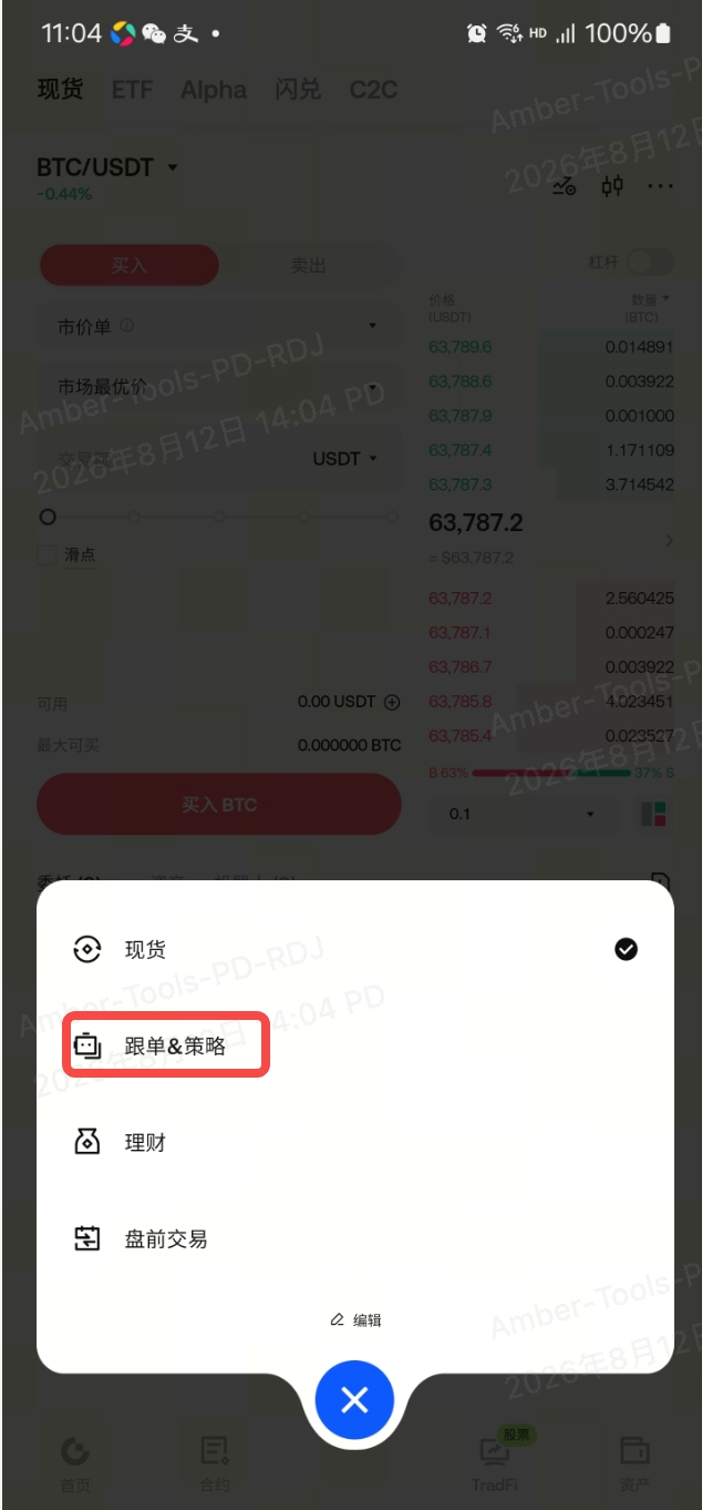 Copy Trading Strategy