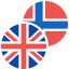 GBPNOK (Great Britain Pound vs Norway Krone) logo