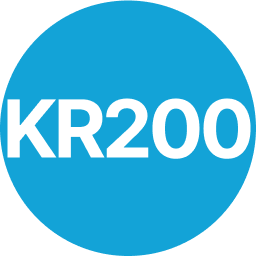 KR200 (Korea Composite Stock Price Index 200) logo