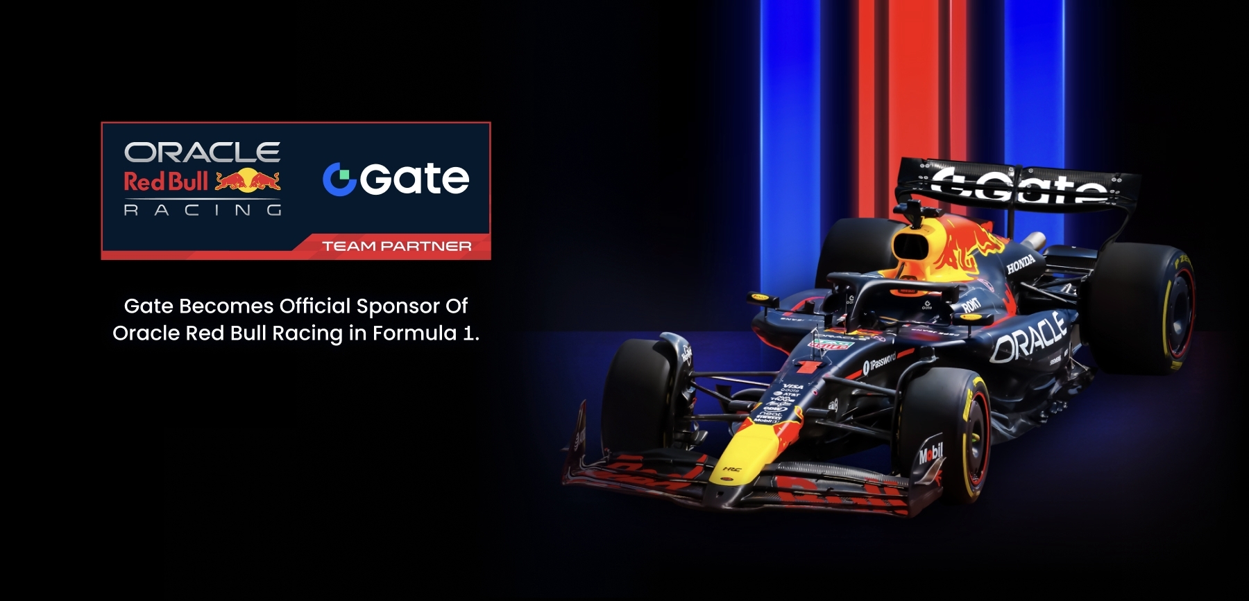 Gate x Oracle Red Bull Racing in F1 | Forging a New Era in Crypto Trading |  Gate.com