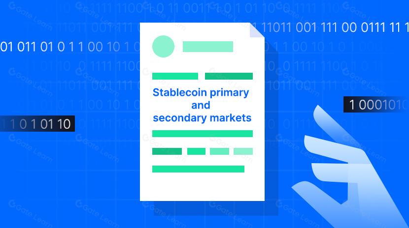 pasar primer dan sekunder stablecoin