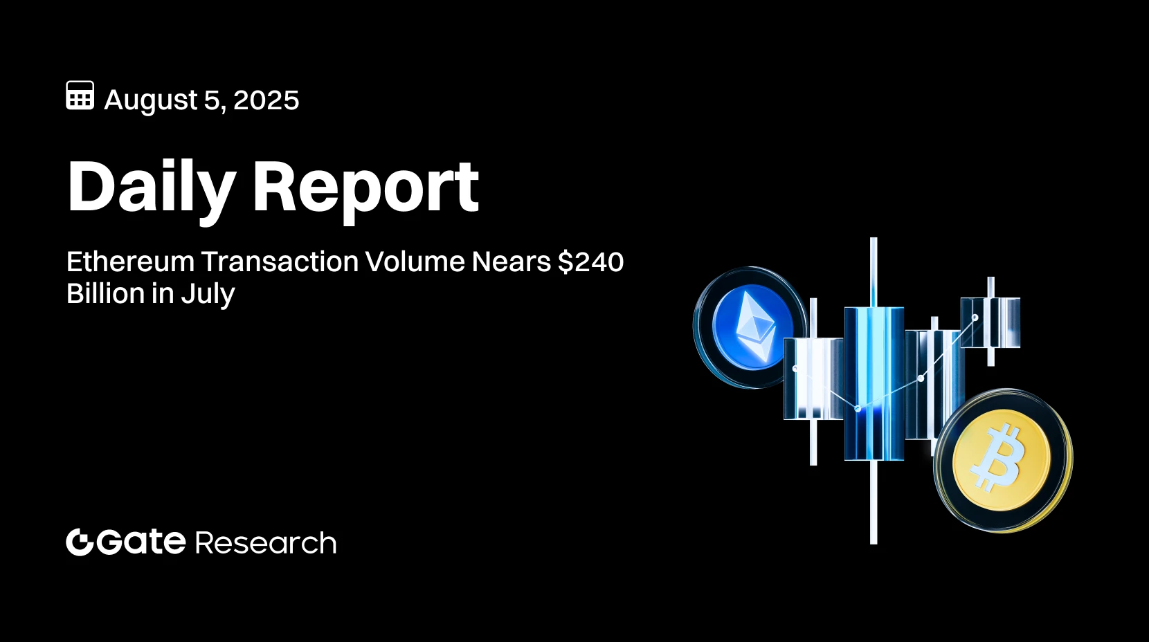 Gate Research: O volume de transacções em Ethereum aproxima-se dos $240 mil milhões em julho | Número diário de utilizadores activos da Sei supera o da Solana pela primeira vez