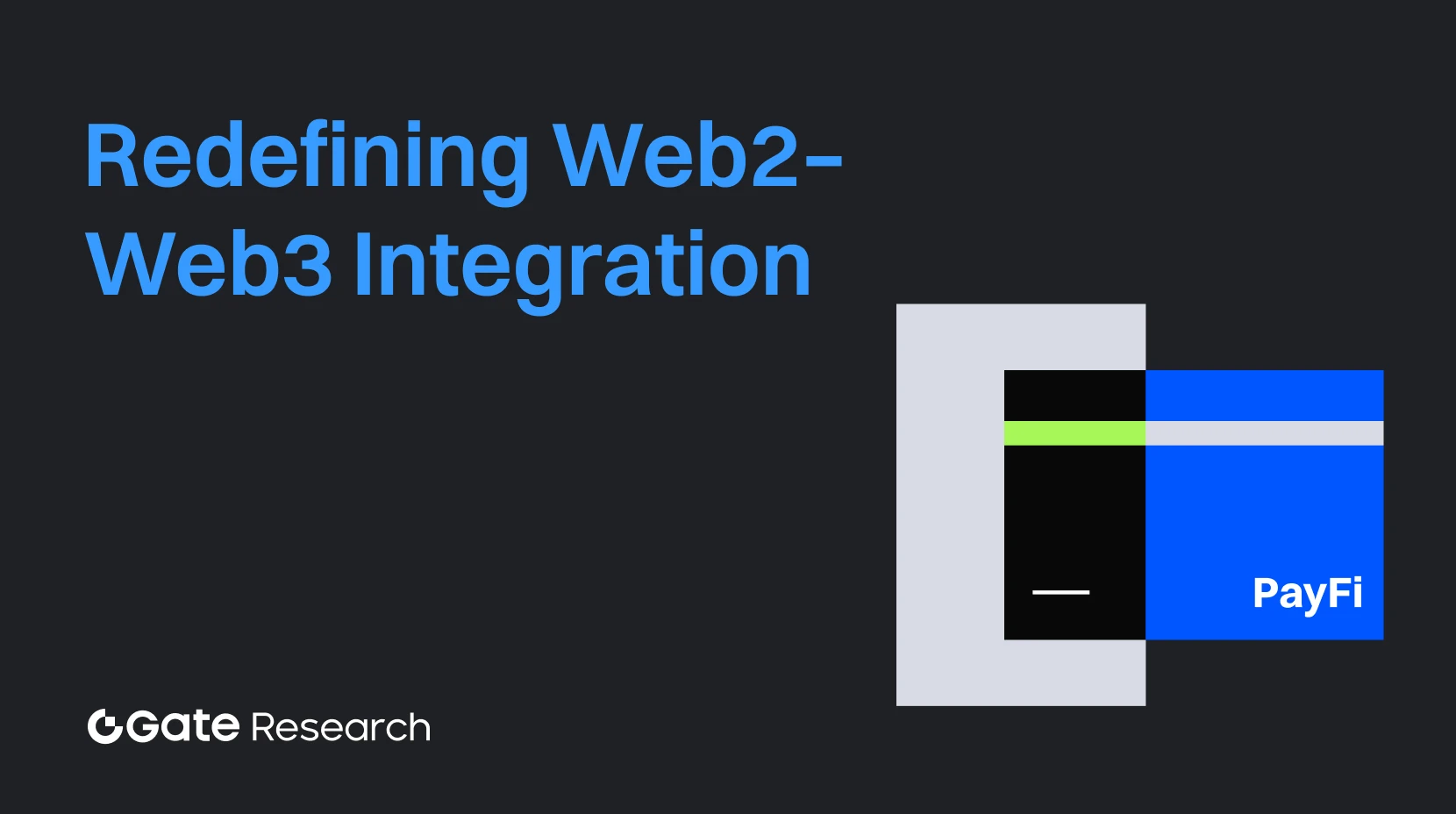 Gate Research: PayFi: A Redefinir a Integração Web2–Web3