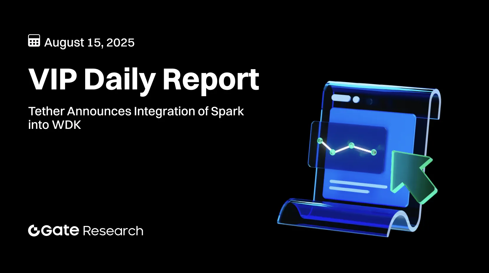 Gate Research: Lido's Share in Ethereum Staking Market Drops to 24.4% | Tether Announces Integration of Spark into WDK