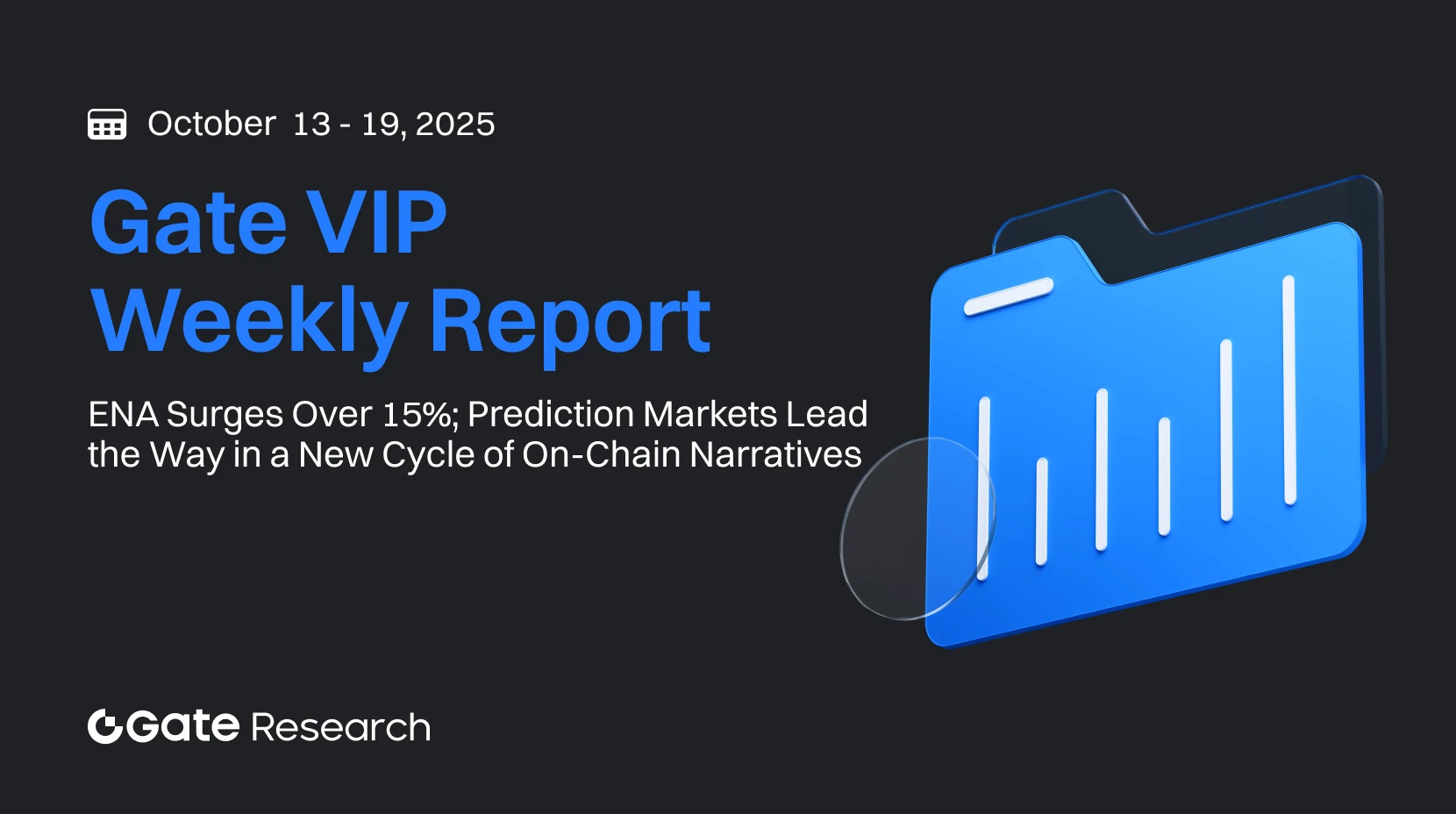 Gate Research: ENA Surges Over 15% in a Week; Prediction Markets Lead the Way in a New Cycle of On-Chain Narratives｜Weekly Report for Gate VIPs