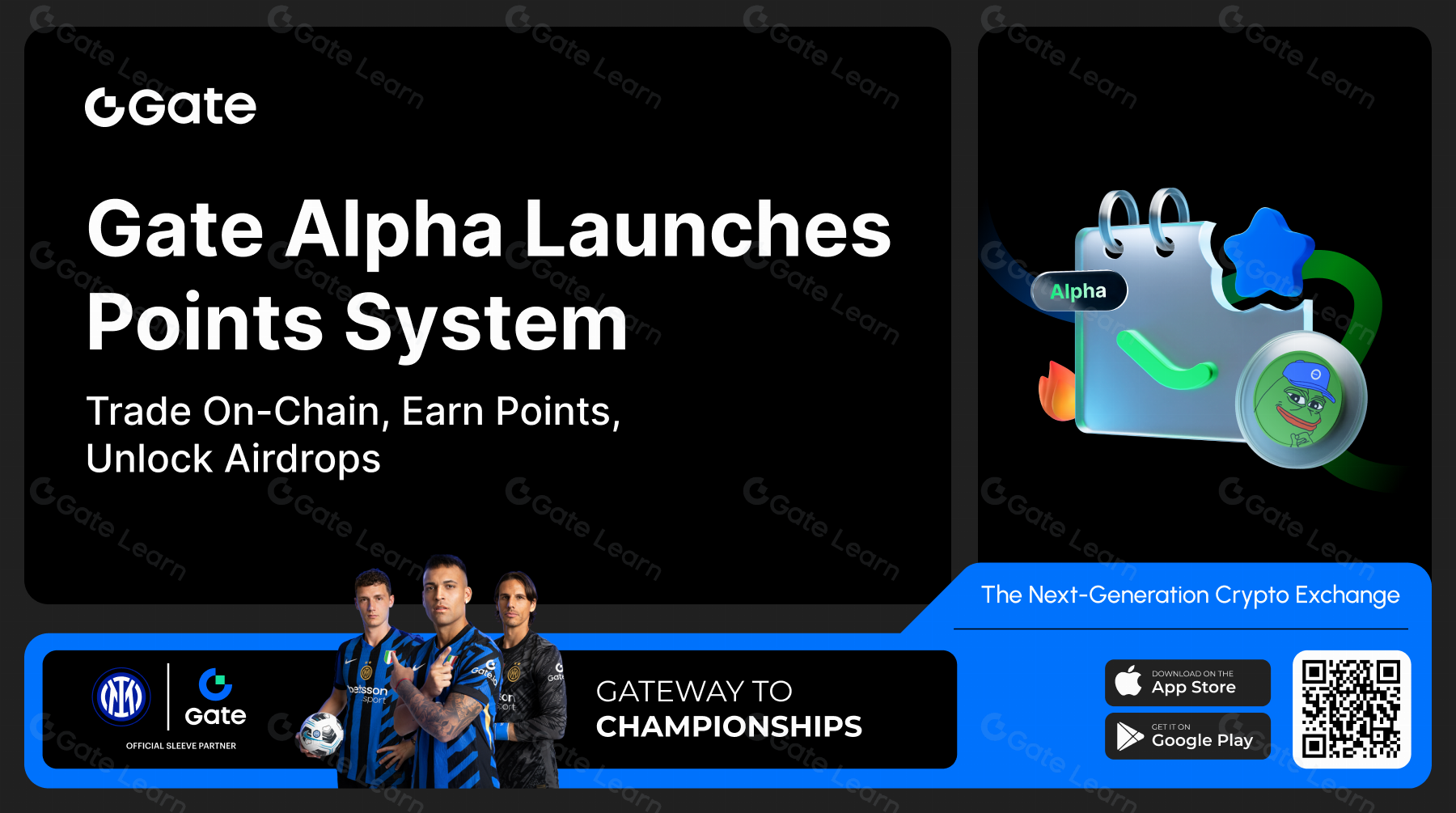 Gate Alpha Lance un Système de Points : Tradez On-Chain, Gagnez des Points, Débloquez des Airdrops