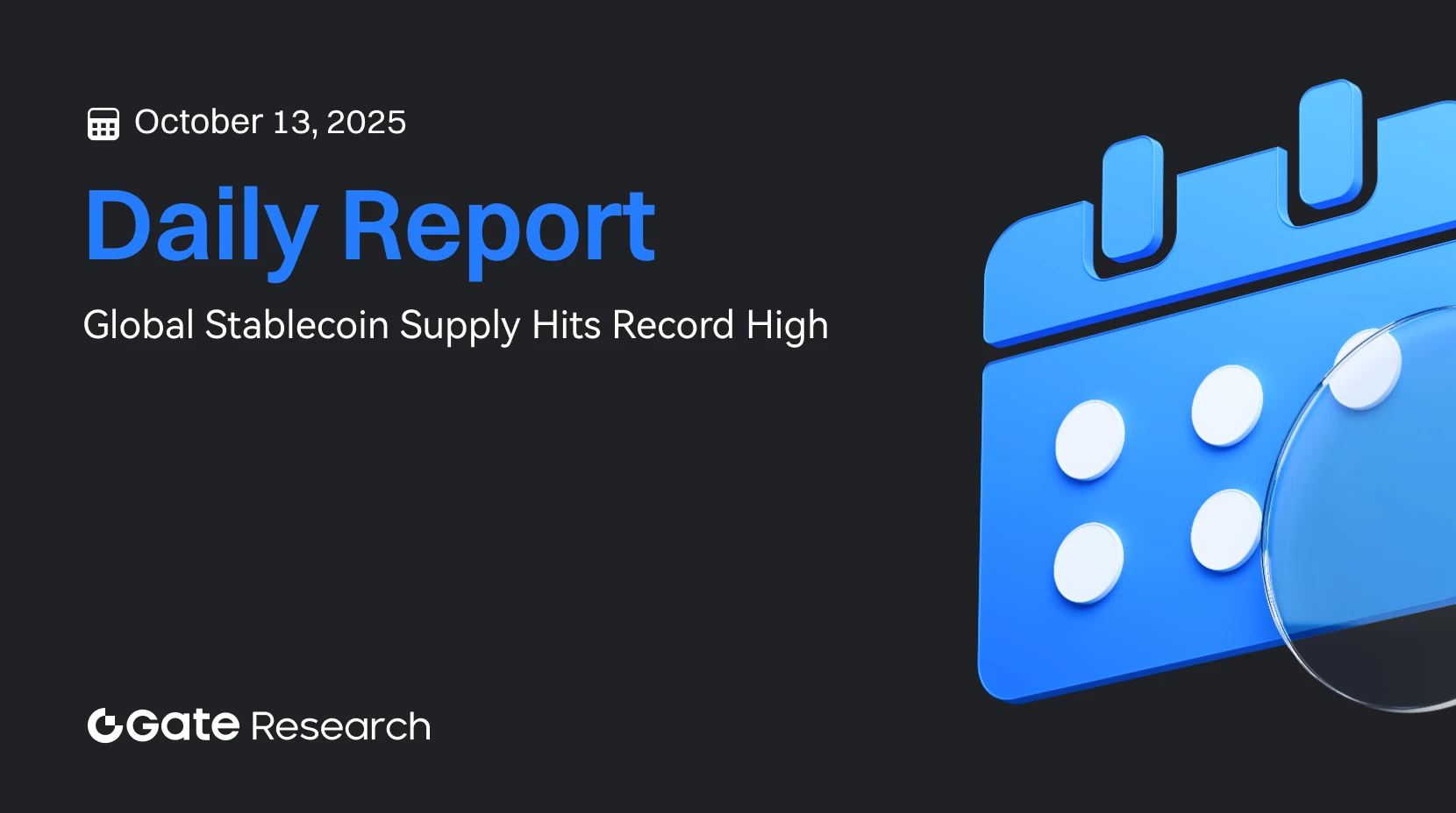 Gate 研究院：全球稳定币总供应量创新高｜灰度推进 TAO 信托产品注册