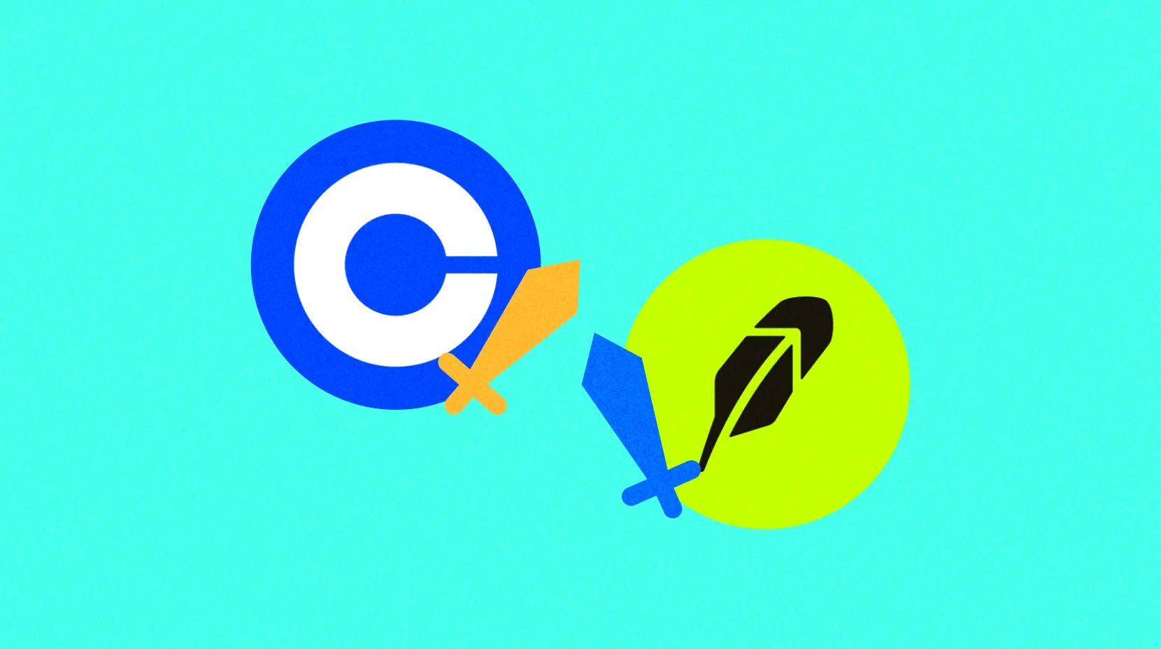 $COIN vs $HOOD: A disputa de 160 mil milhões de dólares