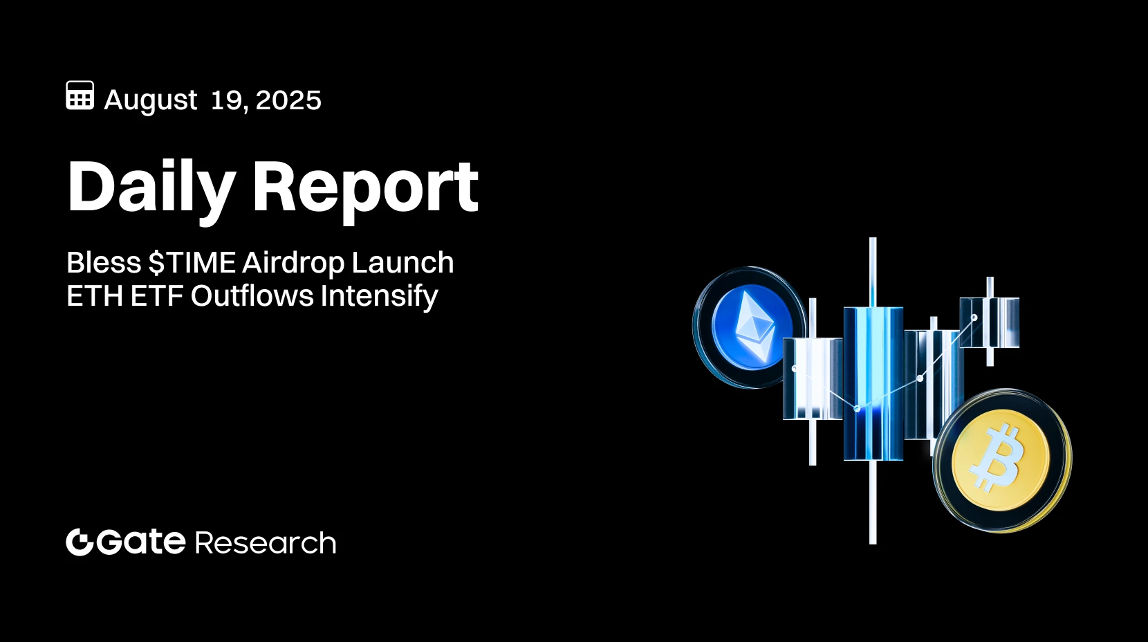 Gate Research : Lancement de l'Airdrop Bless $TIME | Les flux de sortie des ETF Ethereum continuent de s’accroître