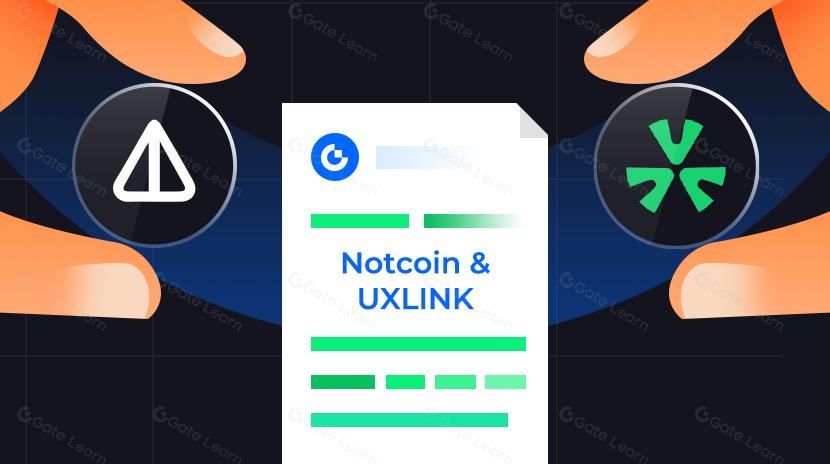 Notcoin & UXLINK: Mass Adoption’s on-chain data comparison