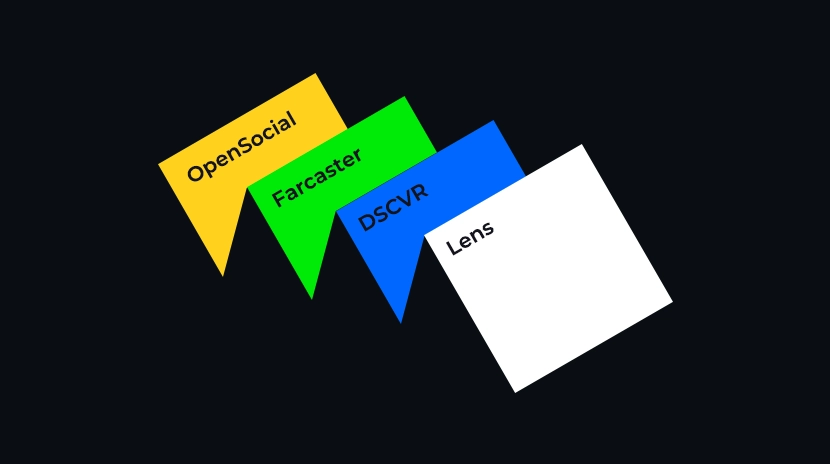Perbandingan OpenSocial, Farcaster, DSCVR, dan Lensa