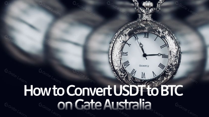 How to Convert USDT to BTC on Gate Australia