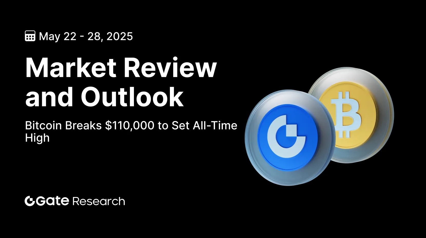 Gate 研究院：穩定幣《GENIUS 法案》已投票通過｜比特幣突破 110,000 美元創歷史新高