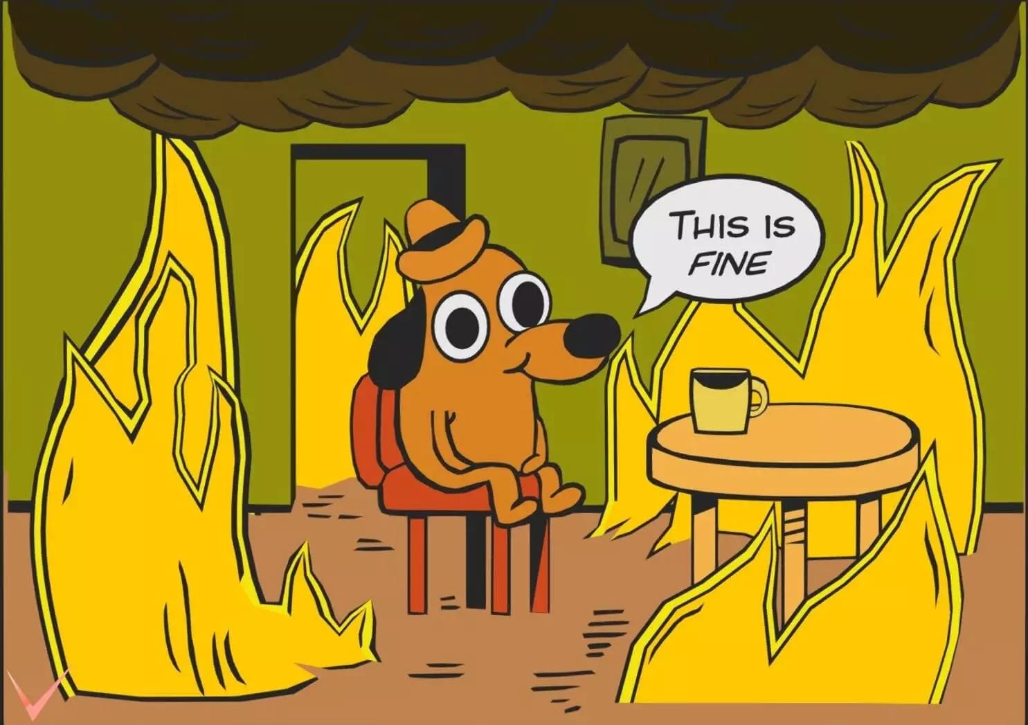 “This is fine” Köpeği Neden Kriptocuların Maskotu Oldu?