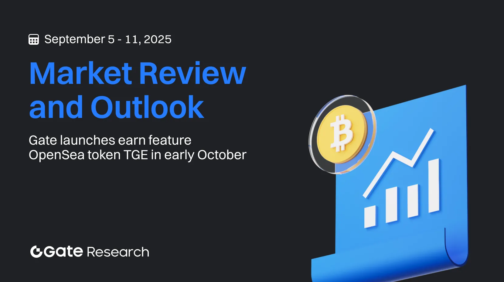 Gate Research Weekly Report: Gate launches earn feature｜OpenSea token TGE in early October