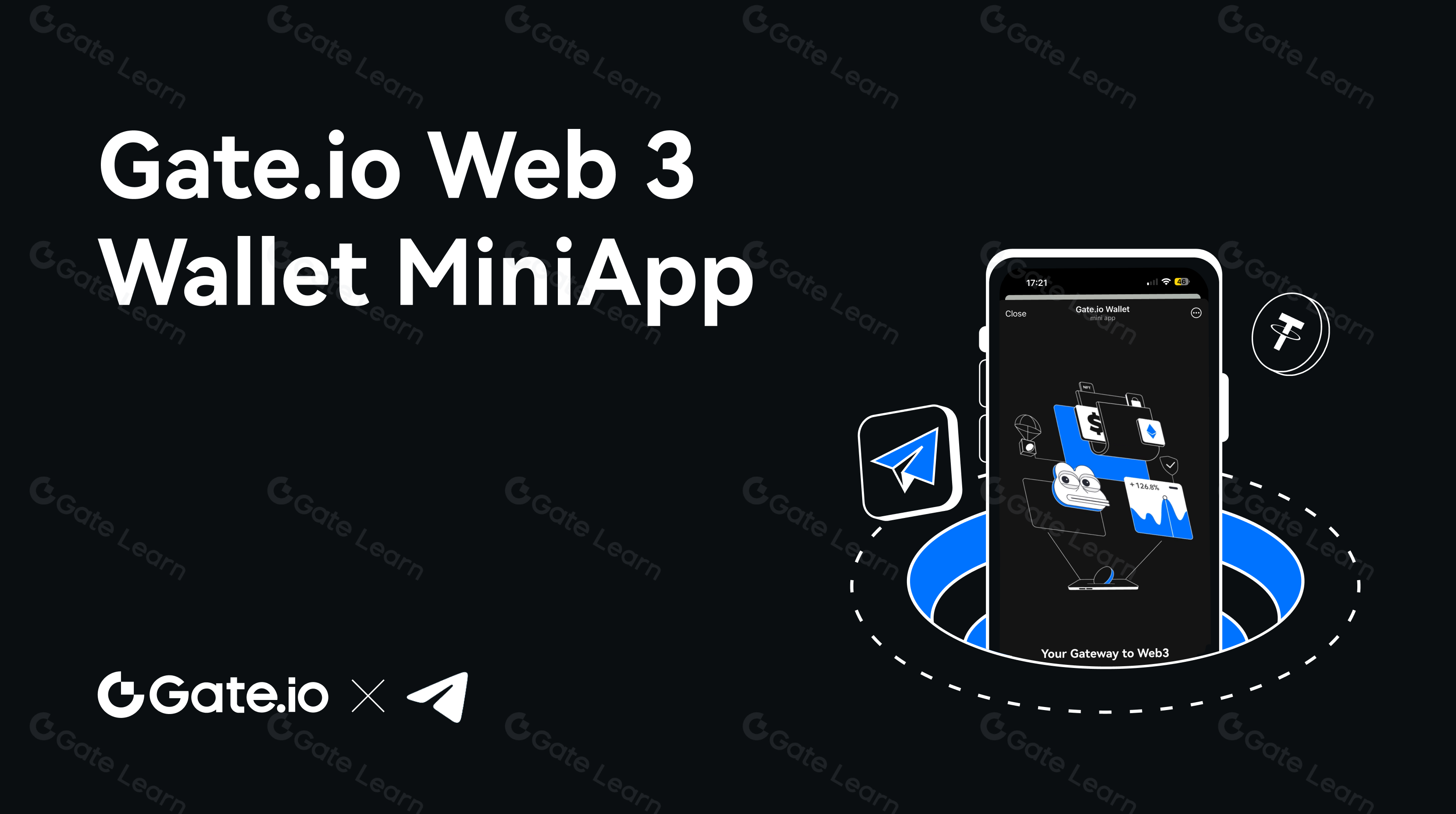 Panduan Pemula gate Web3 WalletTelegram Mini Program