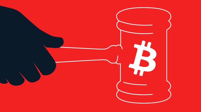 O criptomoeda envolvida num caso precisa de ser liquidada?