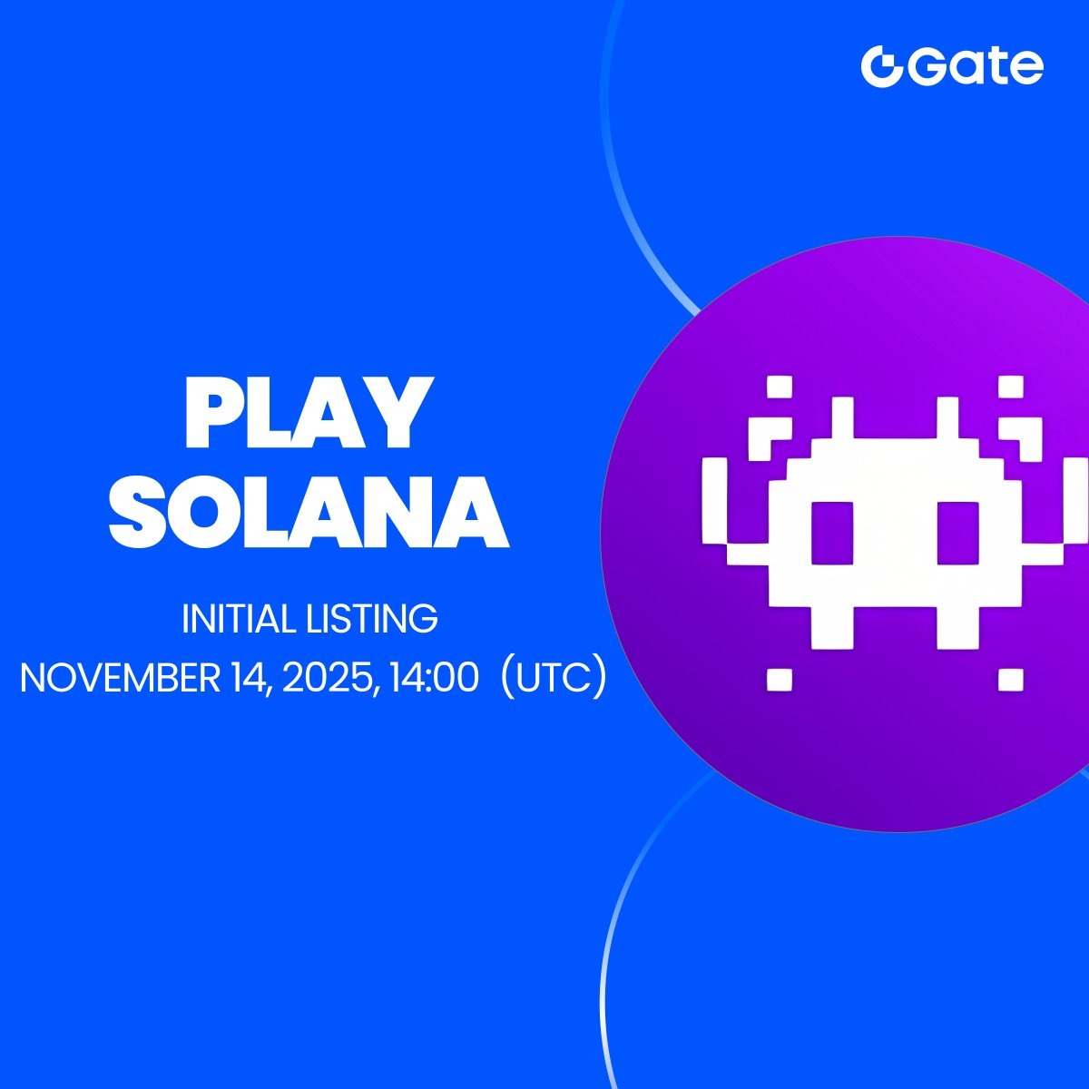 Gate 上线 Play Solana (PLAYSOLANA)