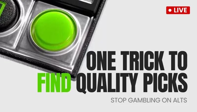 Stop Gambling : Trick to Find Quality Picks