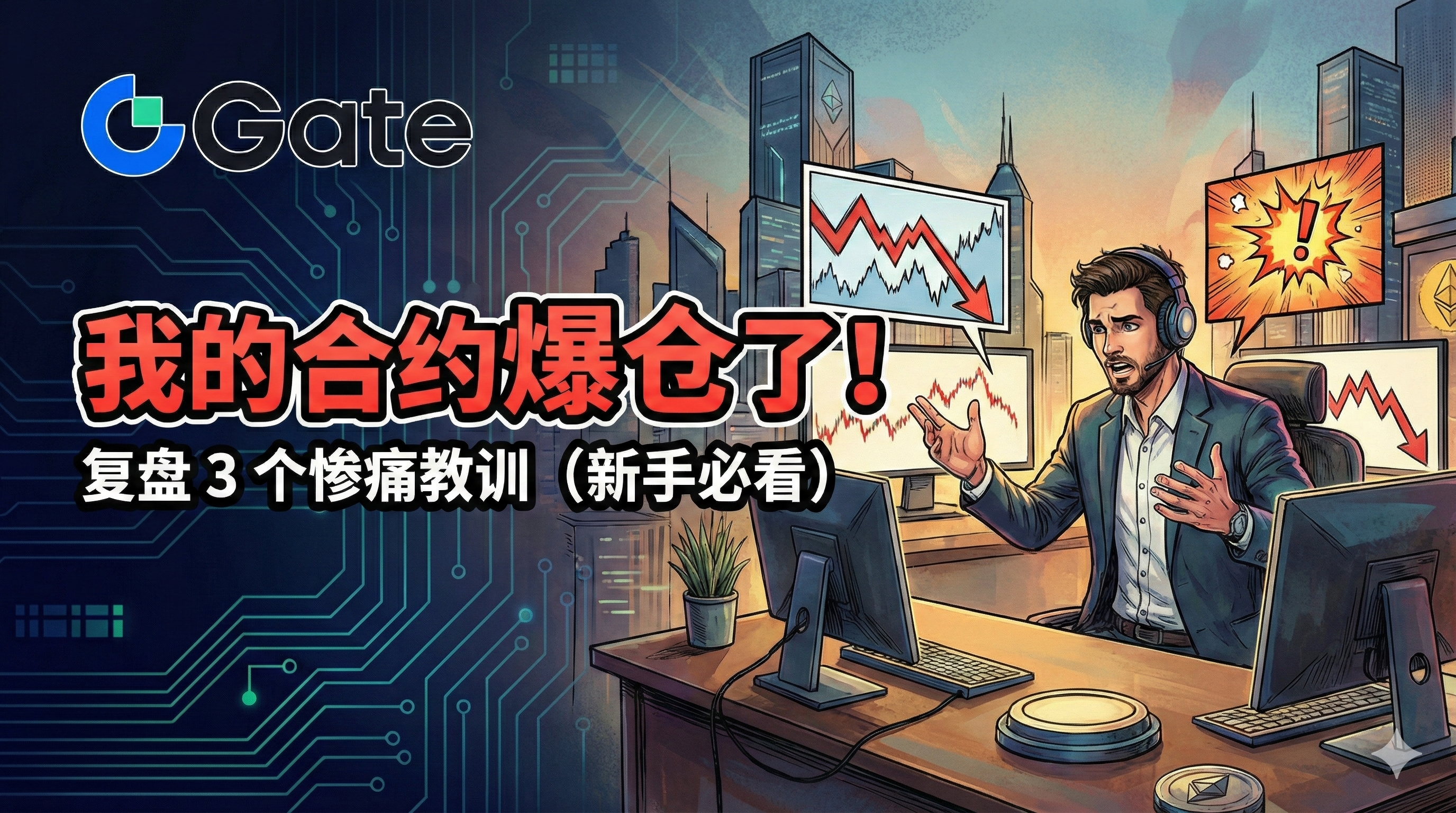 私のコントラクトが強制清算されました！3つの痛い教訓を振り返る（初心者必見）