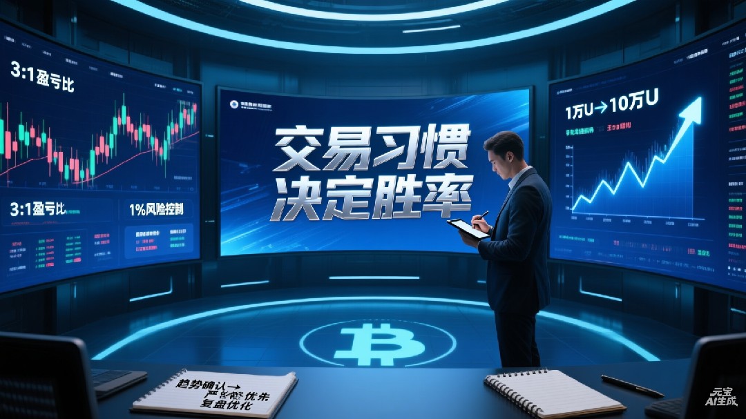 交易习惯从1万U打10万U