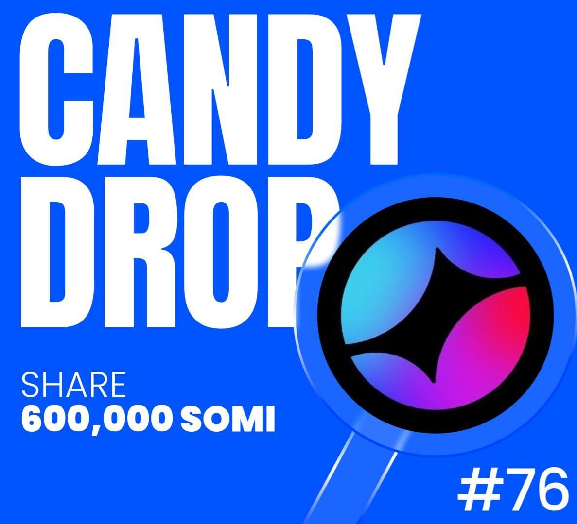 CandyDrop ke-76: CandyDrop x Somnia (SOMI): Perdagangan, Setor, dan Undang Teman untuk Membagikan 600.000 SOMI