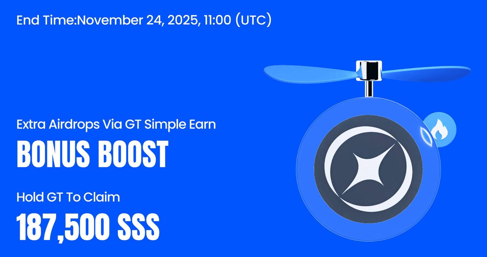 Initial Listing: Gate to List Sparkle (SSS) Spot Trading and Launch HODLer Airdrop