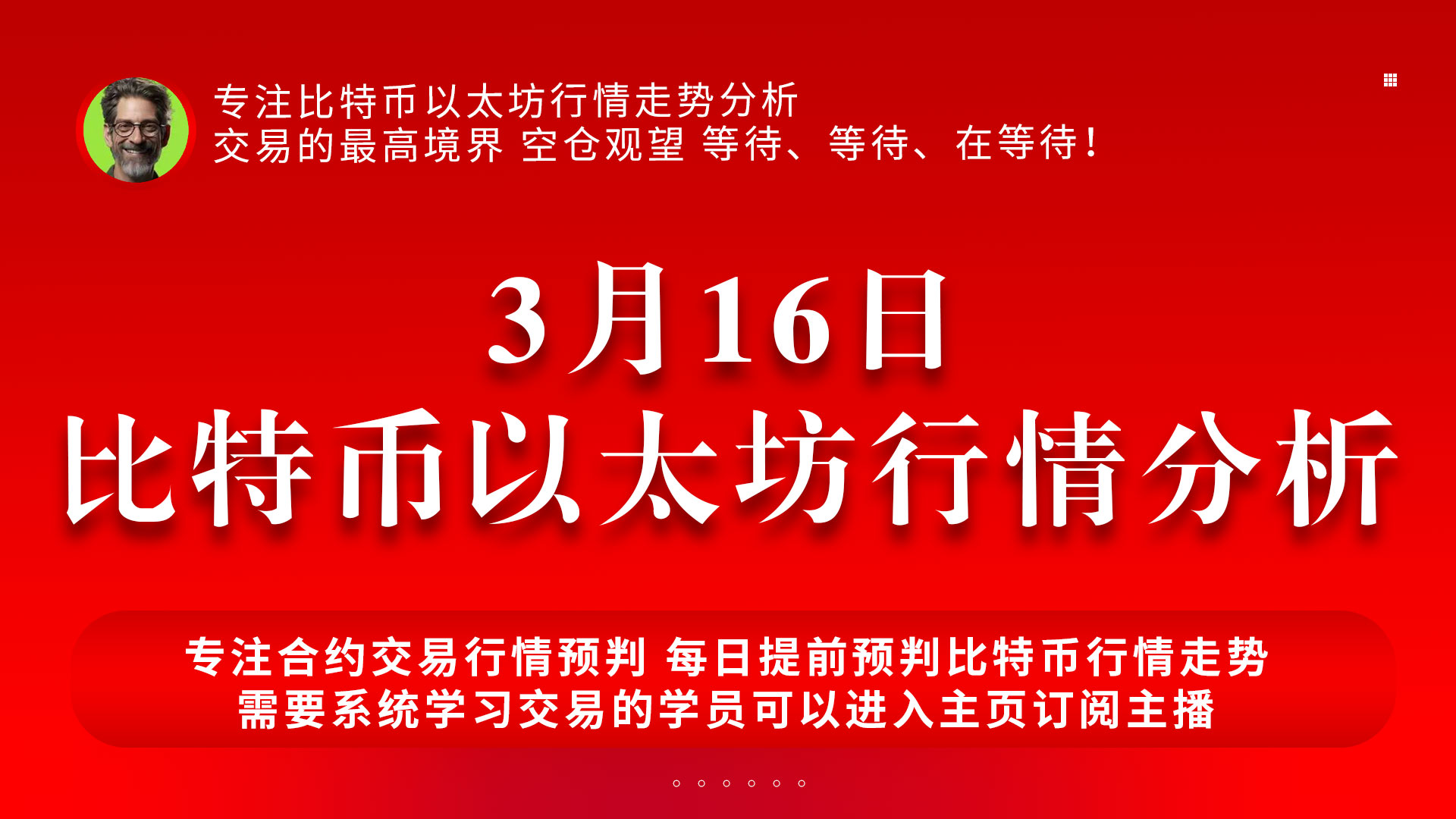 March 16 Bitcoin and Ethereum Market Analysis