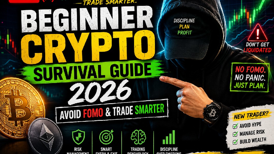 Beginner Crypto Survival Guide 2026 | Avoid FOMO & Trade Smarter