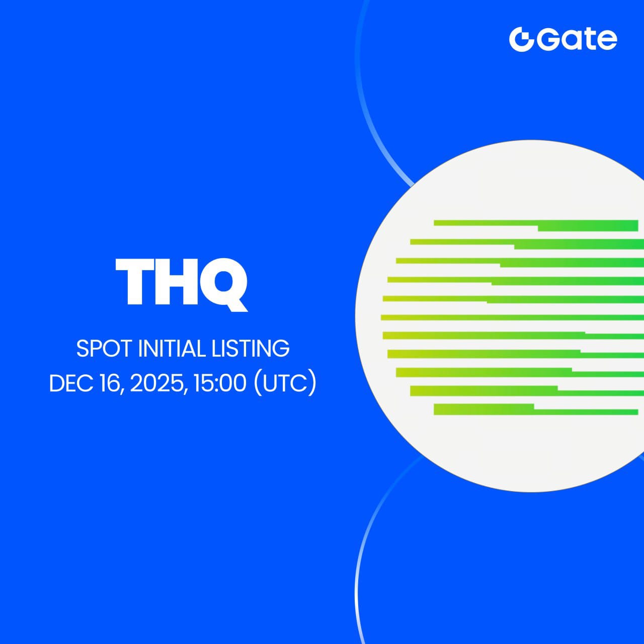 Niêm yết ban đầu: Gate sẽ niêm yết Theoriq (THQ) cho giao dịch giao ngay