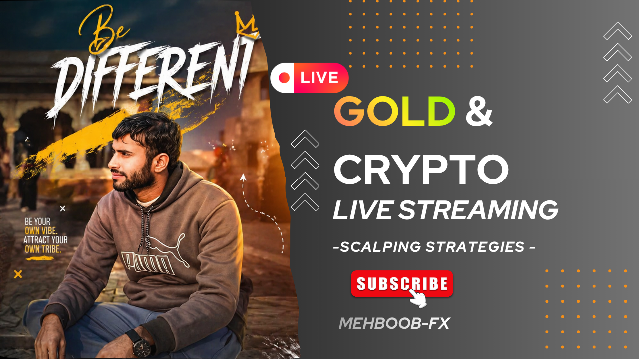 Análise ao Vivo de Ouro e Criptomoedas | Estratégias de Scalping |
