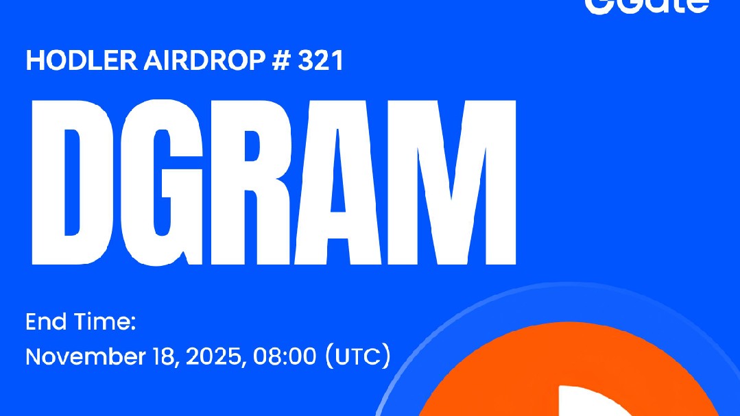Initial Listing: Gate to List Datagram Network DGRAM Spot Trading and Launch HODLer Airdrop