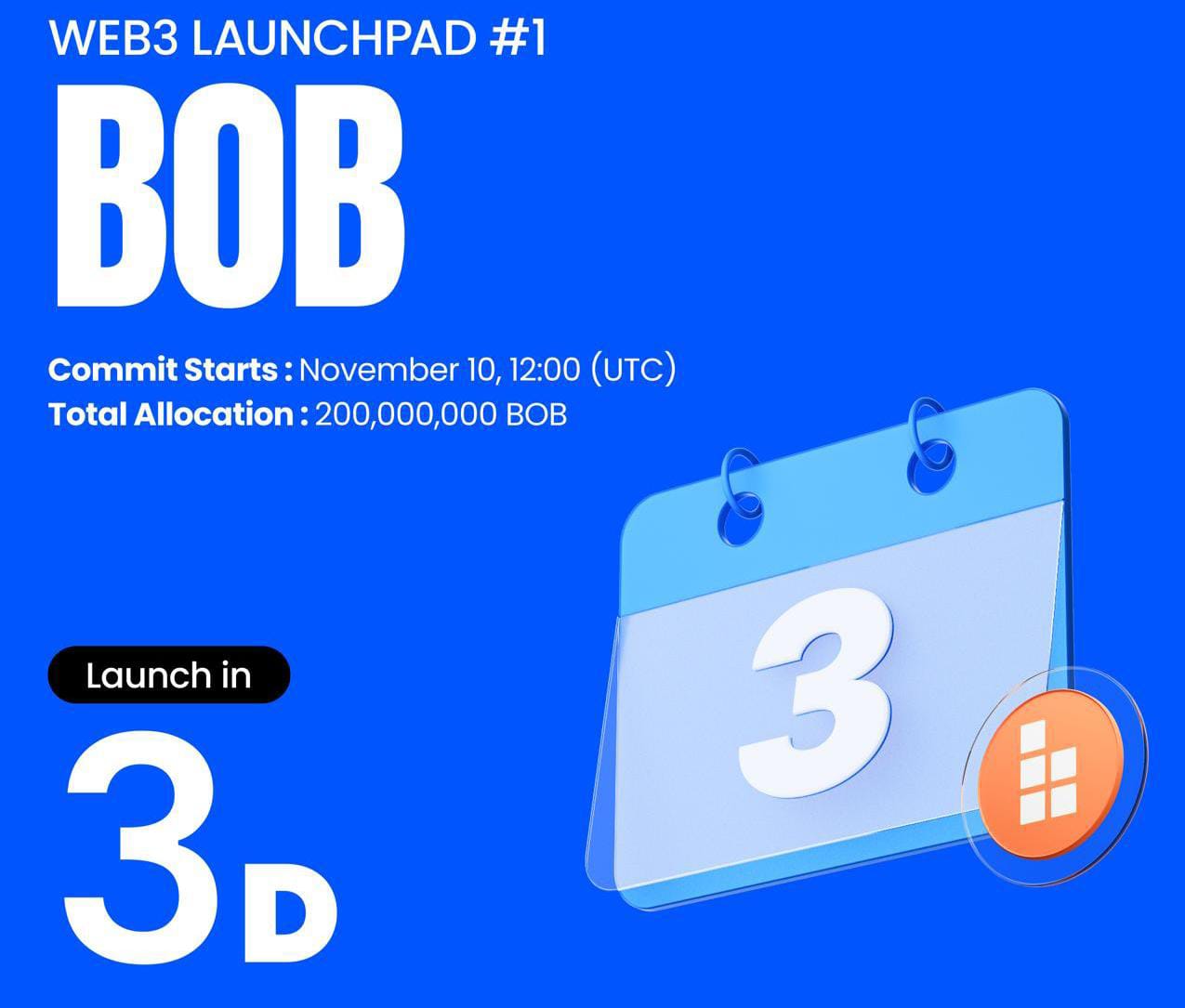 Lancement de Gate Web3 Launchpad Round 1 : BOB (BOB) — Prend en charge l'abonnement on-chain avec USDT (BSC)