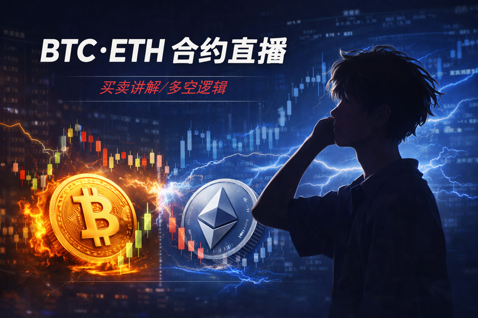 Analisis mendalam pasar malam BTC/ETH | Level dukungan dan tekanan utama serta strategi perdagangan nyata