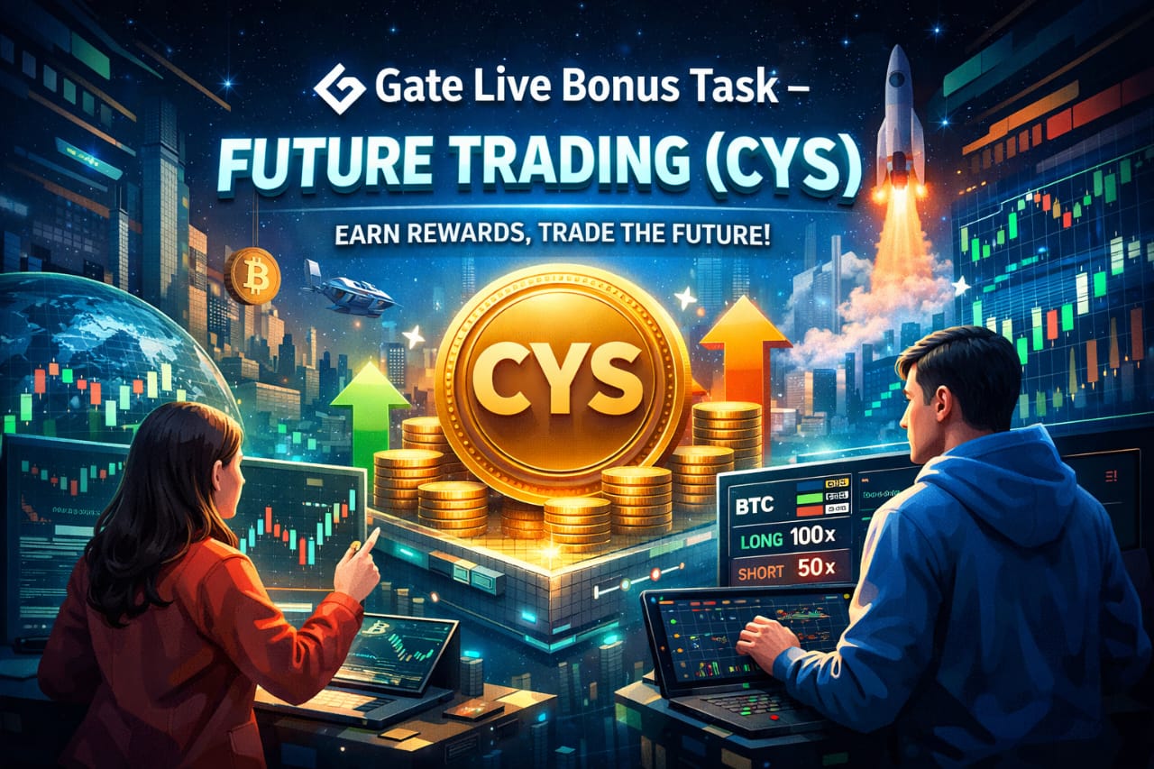 🌟Gate Live Bonus Task -Futures Trading(CYS)