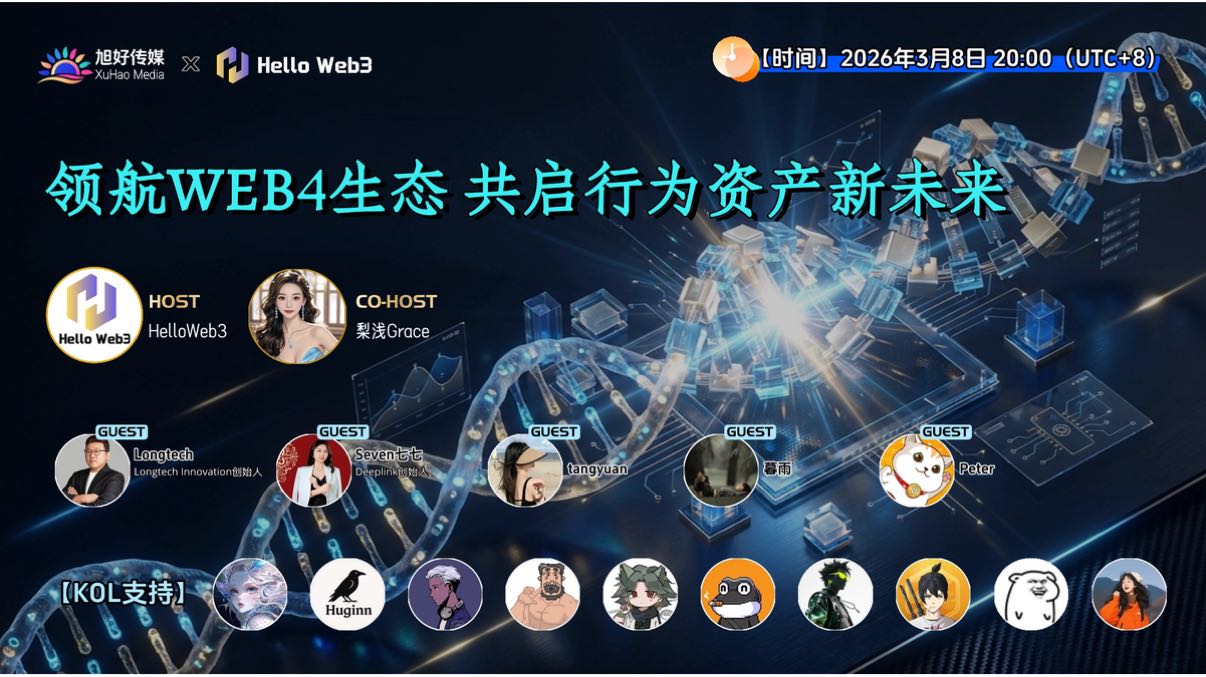 قيادة نظام WEB4 البيئي، معًا نبدأ مستقبل الأصول السلوكية الجديد