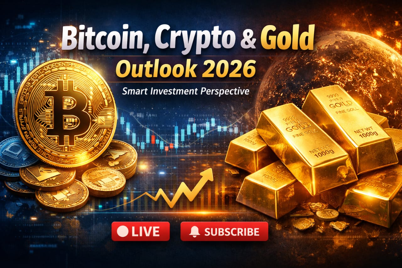 Perspectives sur Bitcoin, le marché des cryptomonnaies et l'or – Investissement intelligent Per