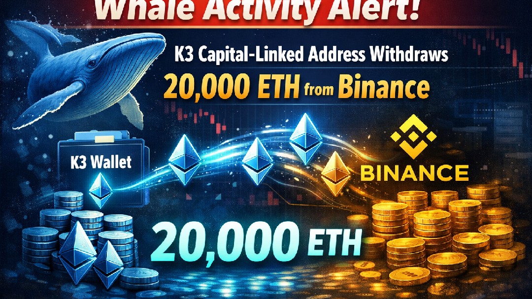 Оповещение о деятельности китов: адрес, связанный с K3 Capital, снял 20 000