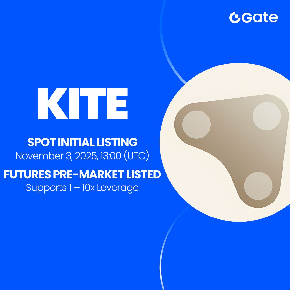 Gate to List Kite (KITE) for Spot Trading