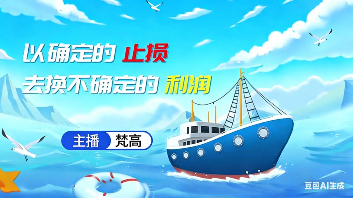 以确定的止损 来换不确定的止盈