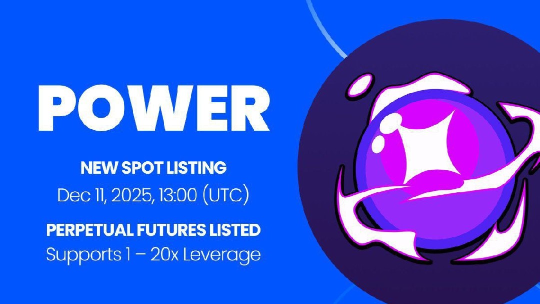 🌟Gate Live 奖励任务 - 现货上市 POWER