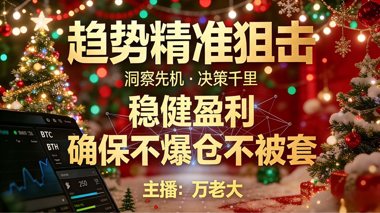 How to maintain steady profits during Christmas without being liquidated or trapped?