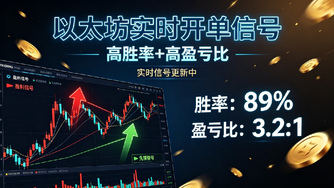 Signal de trading en temps réel sur Ethereum (taux de réussite exceptionnel, rapport gain/perte élevé)