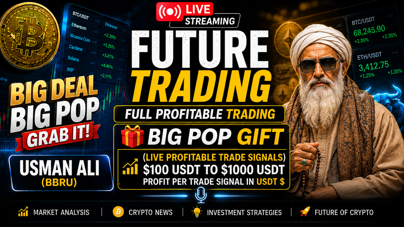 Signaux de trading en direct (Trader avec 6 ans d'expérience)