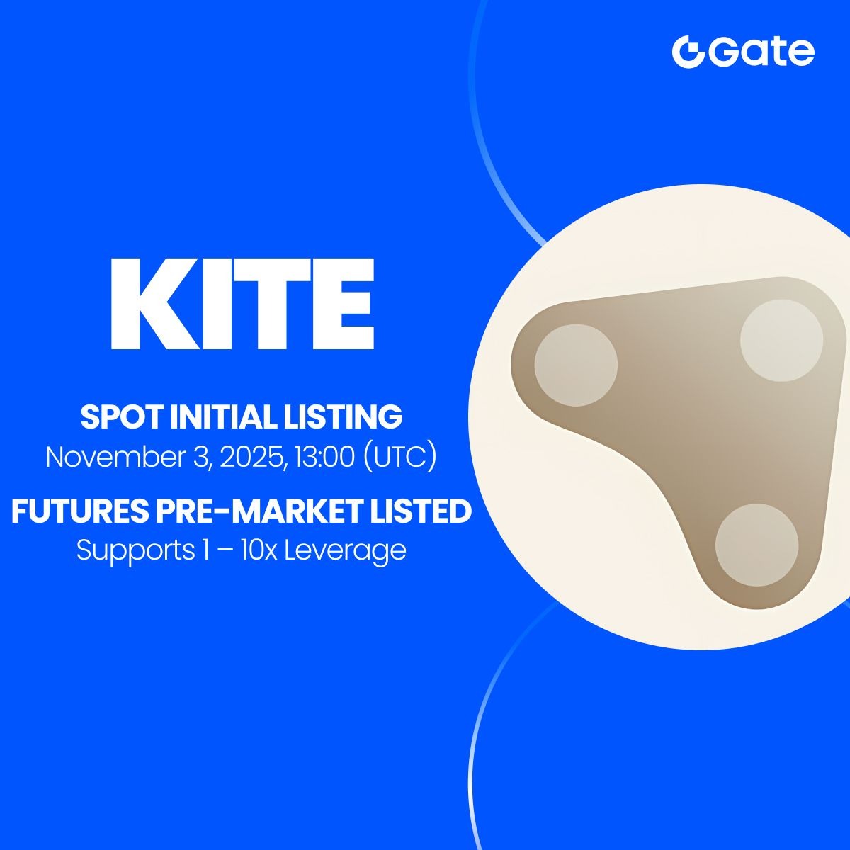 Gate to List Kite (KITE) for Spot Trading