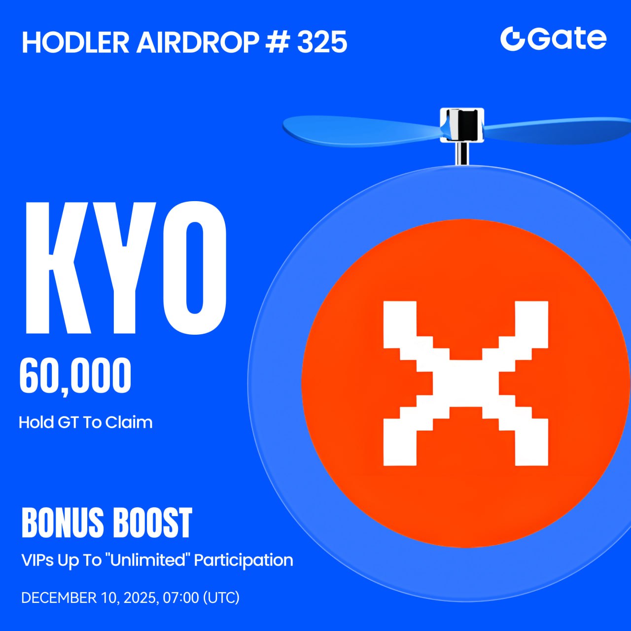 Puerta para listar Kyo Finance (KYO) comercio al contado y lanzamiento de airdrop HODLer